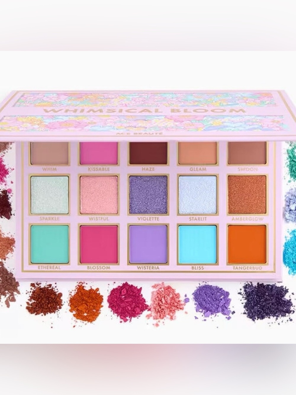 NWT Ace Beaute Whimsical Bloom Eyeshadow Palette